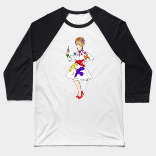 Art Simone Baseball T-Shirt